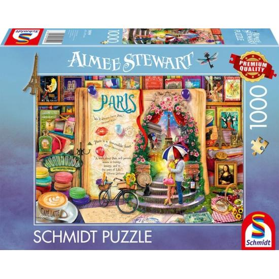 Puzzle Schmidt Souvenirs De Paris 1000 Pcs