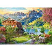 Puzzle Schmidt Détente Dans Les Dolomites 1000 Pcs