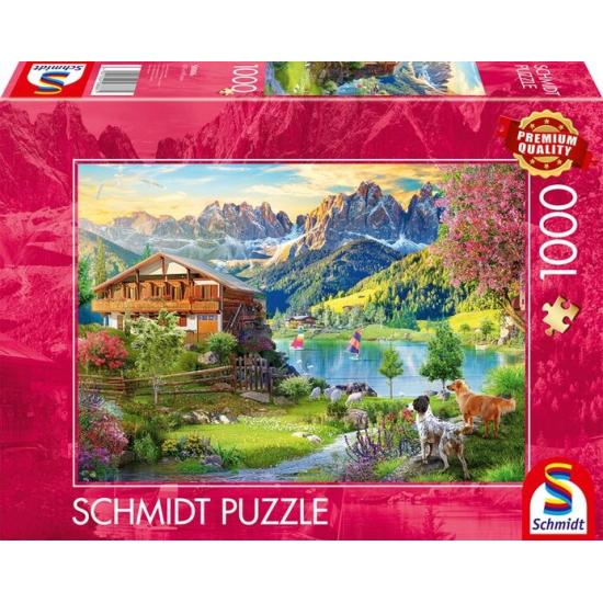 Puzzle Schmidt Détente Dans Les Dolomites 1000 Pcs