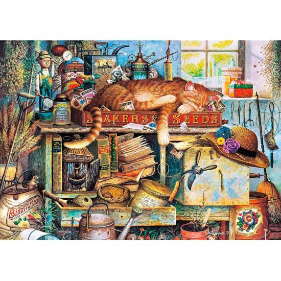 Puzzle Schmidt Remington le Jardinier de 1000 Pièces