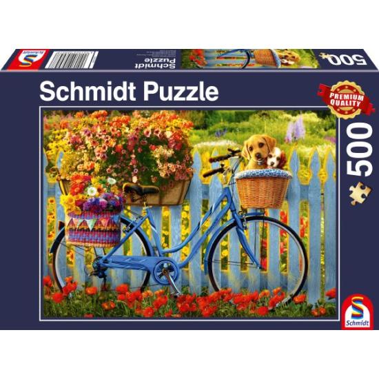 Schmidt Puzzle Sortie dominicale avec de bons amis de 500 P.