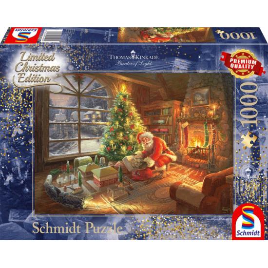 Schmidt Puzzle Le Père Noël est arrivé 1000 pièces