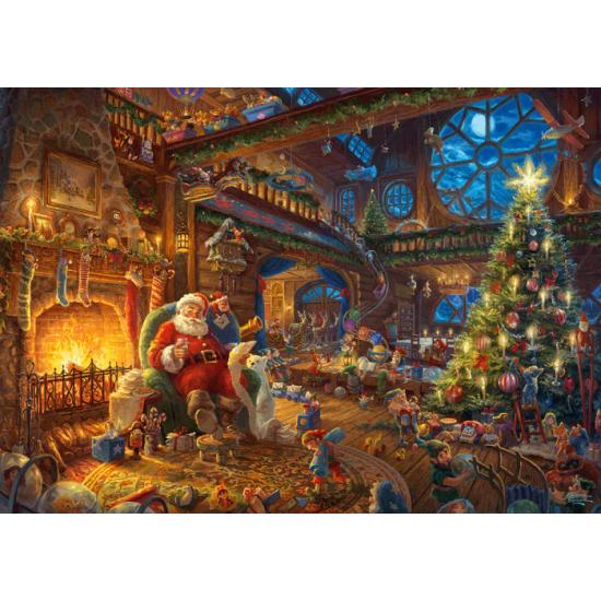 Schmidt Puzzle Père Noël et ses Lutins 1000 pièces