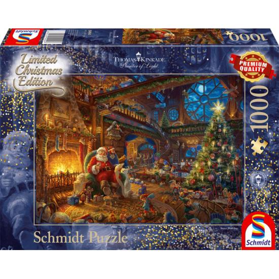 Schmidt Puzzle Père Noël et ses Lutins 1000 pièces