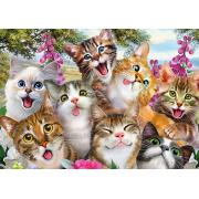 Schmidt Selfie de chats Puzzle 500 pièces