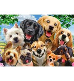 Schmidt Selfie de chiens Puzzle 500 pièces