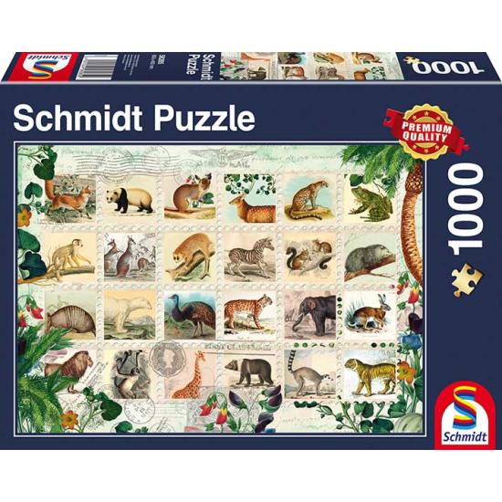 Schmidt Sceaux Wild Life Puzzle 1000 pièces