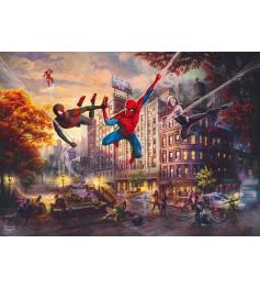 Puzzle Schmidt SpiderMan Et Ses Amis, L'Alliance Ultime 1000 Piè