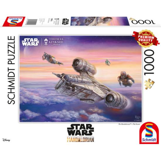 Puzzle Schmidt Star Wars Mandalorian, l'escorte des 1000 P