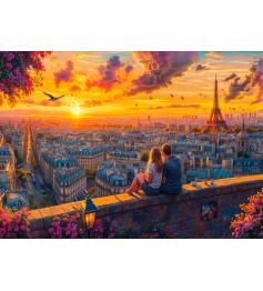 Puzzle Schmidt Chuchotements Sur Les Toits Parisiens 1000 Pieces