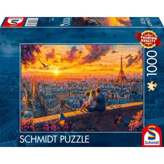 Puzzle Schmidt Chuchotements Sur Les Toits Parisiens 1000 Pieces