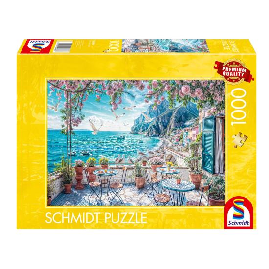 Puzzle Schmidt Terrasses Sur La Mer 1000 Pieces