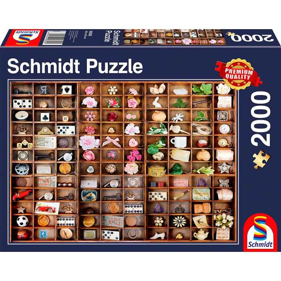 Schmidt Treasures Puzzle miniature 2000 pièces