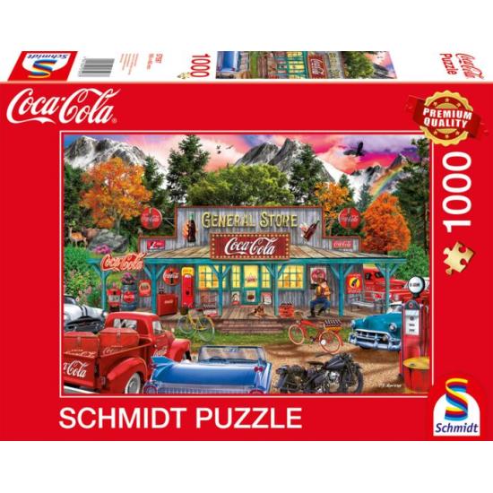 Puzzle Schmidt Magasin de Coca Cola de 1000 Pièces