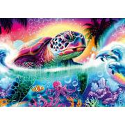 Puzzle Schmidt Tortue Néon 1000 Pcs