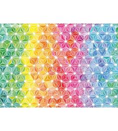 Puzzle Schmidt Triangles Colorés de 1000 Pièces