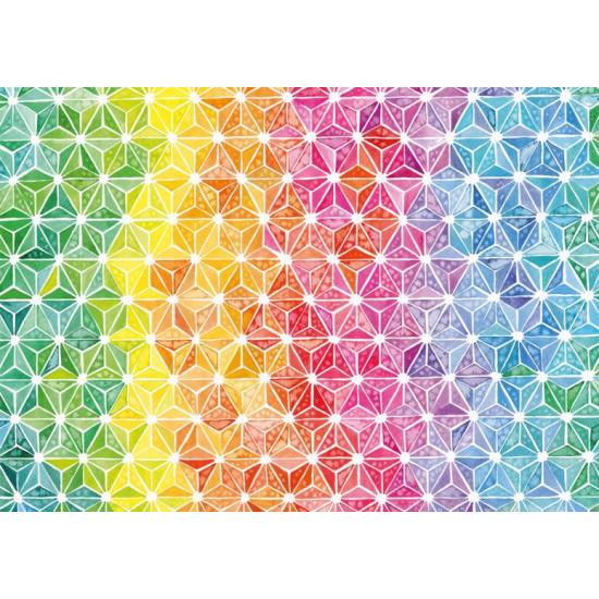 Puzzle Schmidt Triangles Colorés de 1000 Pièces