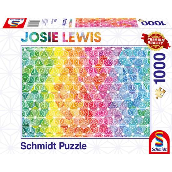 Puzzle Schmidt Triangles Colorés de 1000 Pièces