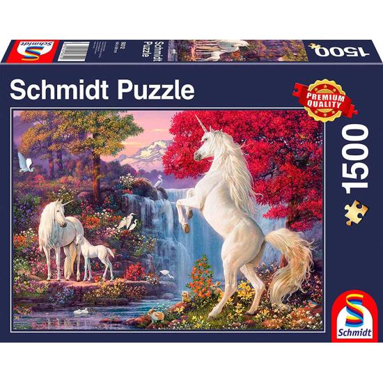 Puzzle Schmidt Triomphe des Licornes 1500 Pièces