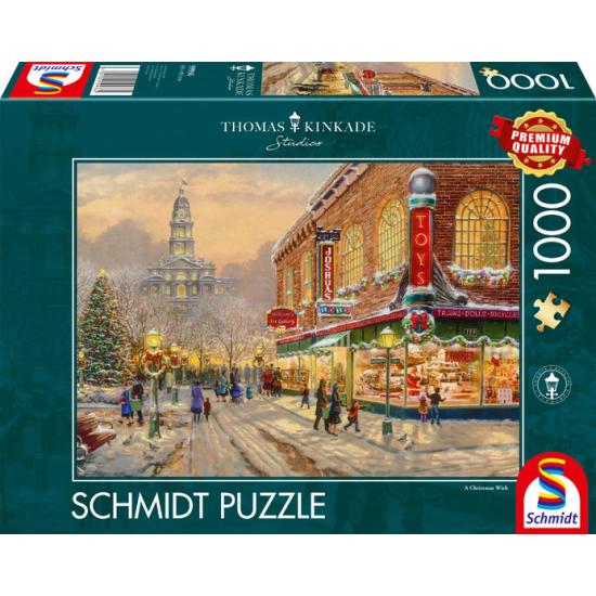 Schmidt Puzzle Un souhait de Noël 1000 pièces