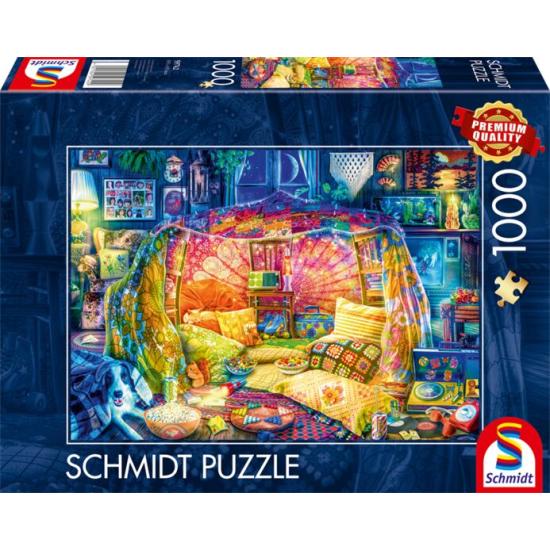 Puzzle Schmidt Un Repaire Douillet 1000 pièces Puzzle Schmidt Un Repaire Douillet 1000 pièces