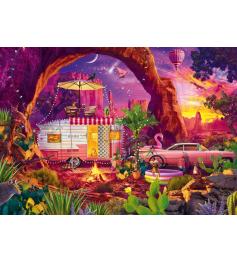 Puzzle Schmidt Un Paradis De Camping Dans Le Désert 1000 Pcs