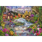 Puzzle Schmidt Une Rivière Idyllique Dans Les Montagnes 2000 piè