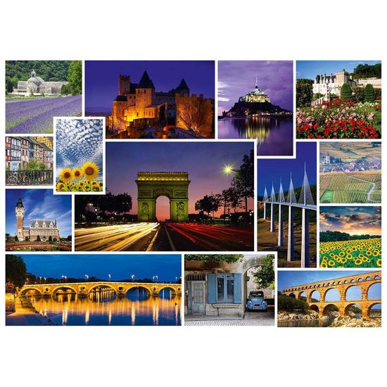 Schmidt Puzzle Vacances en France 1000 pièces