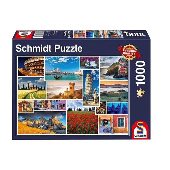 Puzzle Schmidt Vacances en Italie 1000 pièces