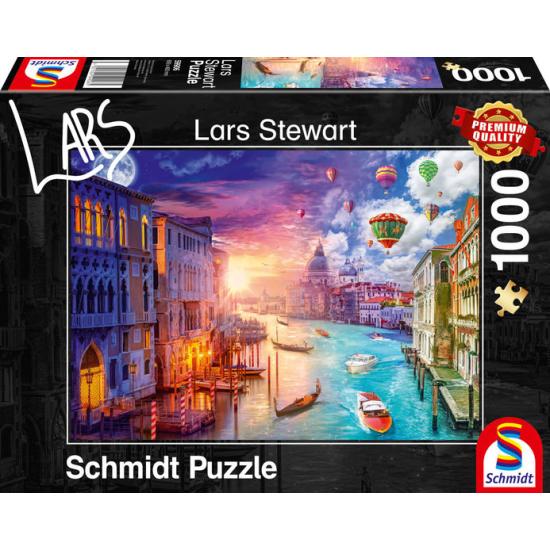 Schmidt Puzzle Venise, Jour et Nuit 1000 pièces