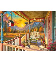 Puzzle Schmidt Véranda De Montagne 1000 Pieces