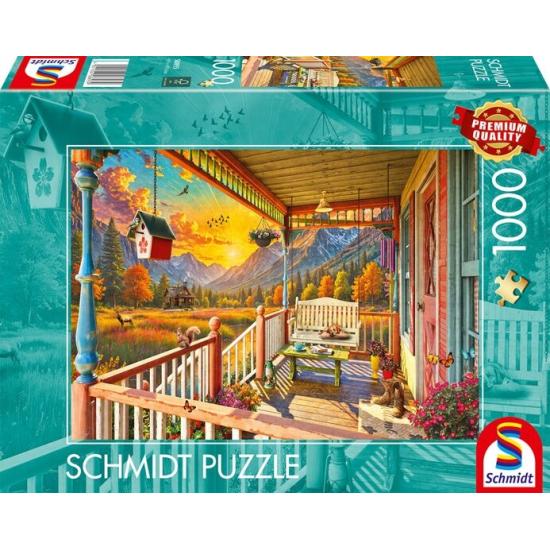 Puzzle Schmidt Véranda De Montagne 1000 Pieces