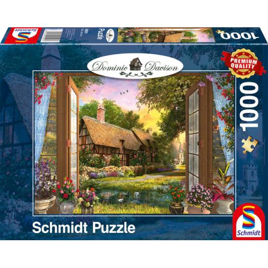 Schmidt Puzzle Cabine Vue 1000 pièces