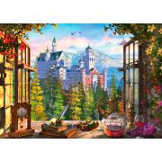 Schmidt Puzzle Vue du château des fées 1000 pièces