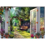 Schmidt Puzzle Vue du Jardin Enchanté 1000 pièces