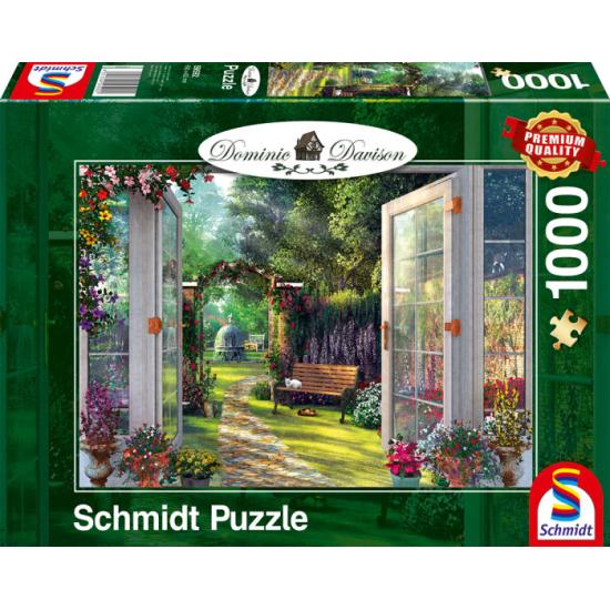 Schmidt Puzzle Vue du Jardin Enchanté 1000 pièces