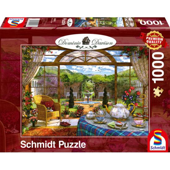 Schmidt Puzzle Vue du porche 1000 pièces