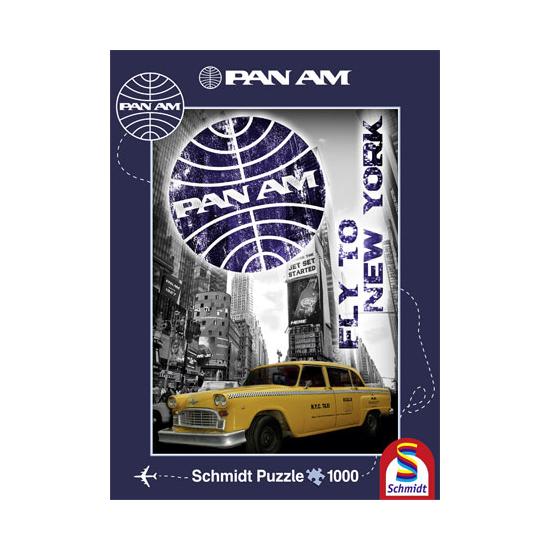 Schmidt Puzzle Vol vers New York 1000 pièces