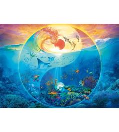 Puzzle Schmidt Yin-Yang Le Règne Des Animaux Marins 1000 P
