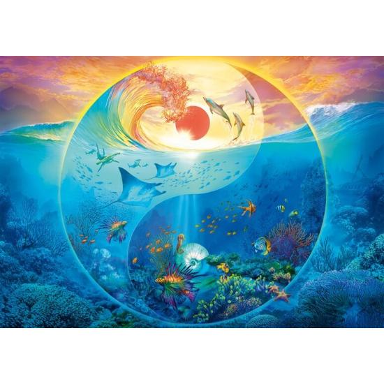 Puzzle Schmidt Yin-Yang Le Règne Des Animaux Marins 1000 P