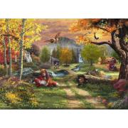 Schmidt Puzzle Renard Et Chien 1000 pièces