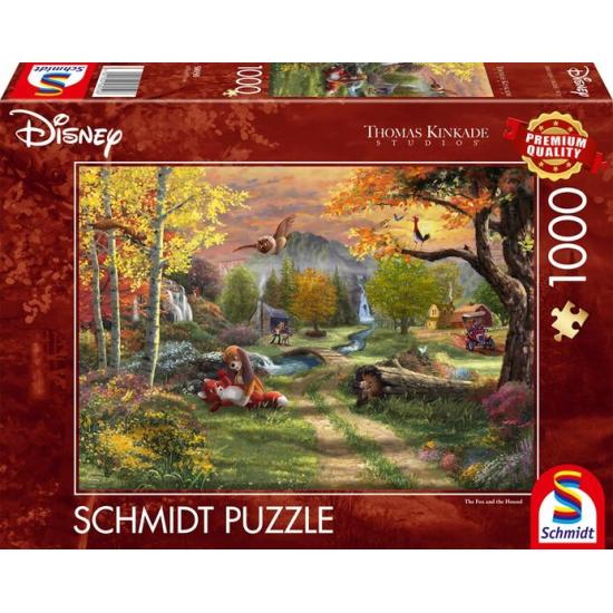 Schmidt Puzzle Renard Et Chien 1000 pièces