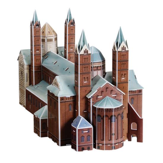 Puzzle 3D Cathédrale Scholas Speyer 84 pièces