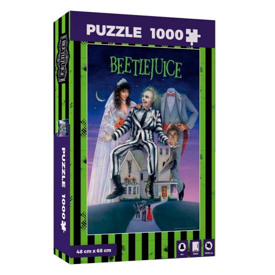SDToys Affiche Beetlejuice Puzzle 1000 pièces SDToys Affiche Beetlejuice Puzzle 1000 pièces
