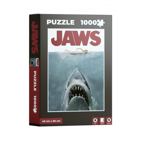 SDToys Poster Jaws Puzzle Requin 1000 pièces
