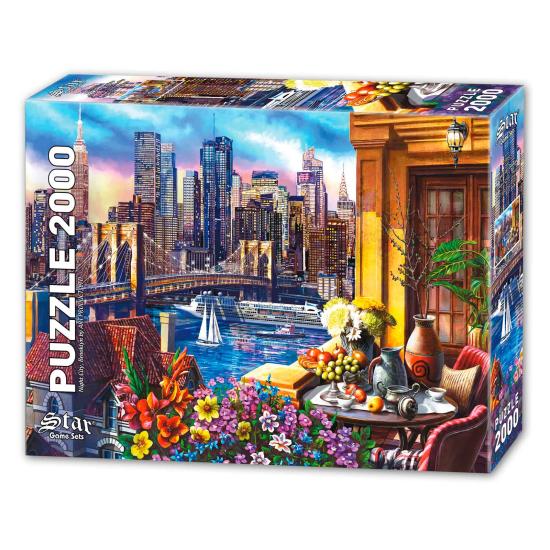 Puzzle Star Brooklyn Night City 2000 pièces