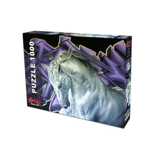 Puzzle Star Le Cheval Blanc 1000 pièces
