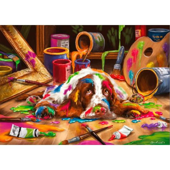 Puzzle Star Le Peintre maladroit 300 pièces