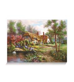 Puzzle étang de jardin Star 500 pièces