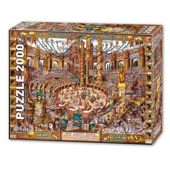 Puzzle Star Man vs. Woman 2000 pièces